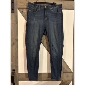 Torrid Women's Size 18R Dark Wash Premium Stretch Sky High Skinny Jeans